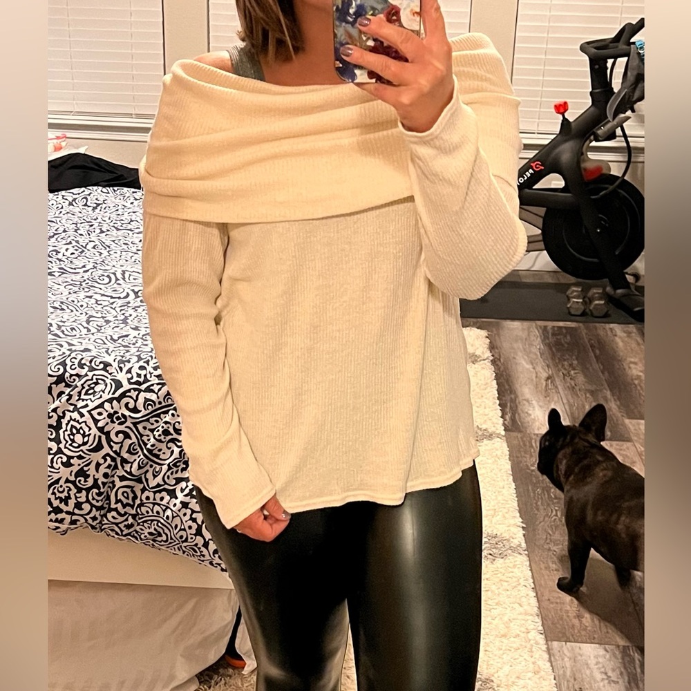 Out from under for urban outfitters cream sweater